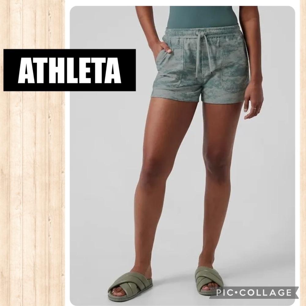NWT ATHLETA Camo Farallon Shorts X-Small